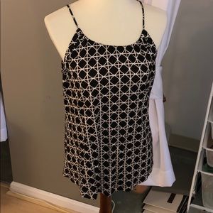 Banana Republic Blouse with Geometric Print